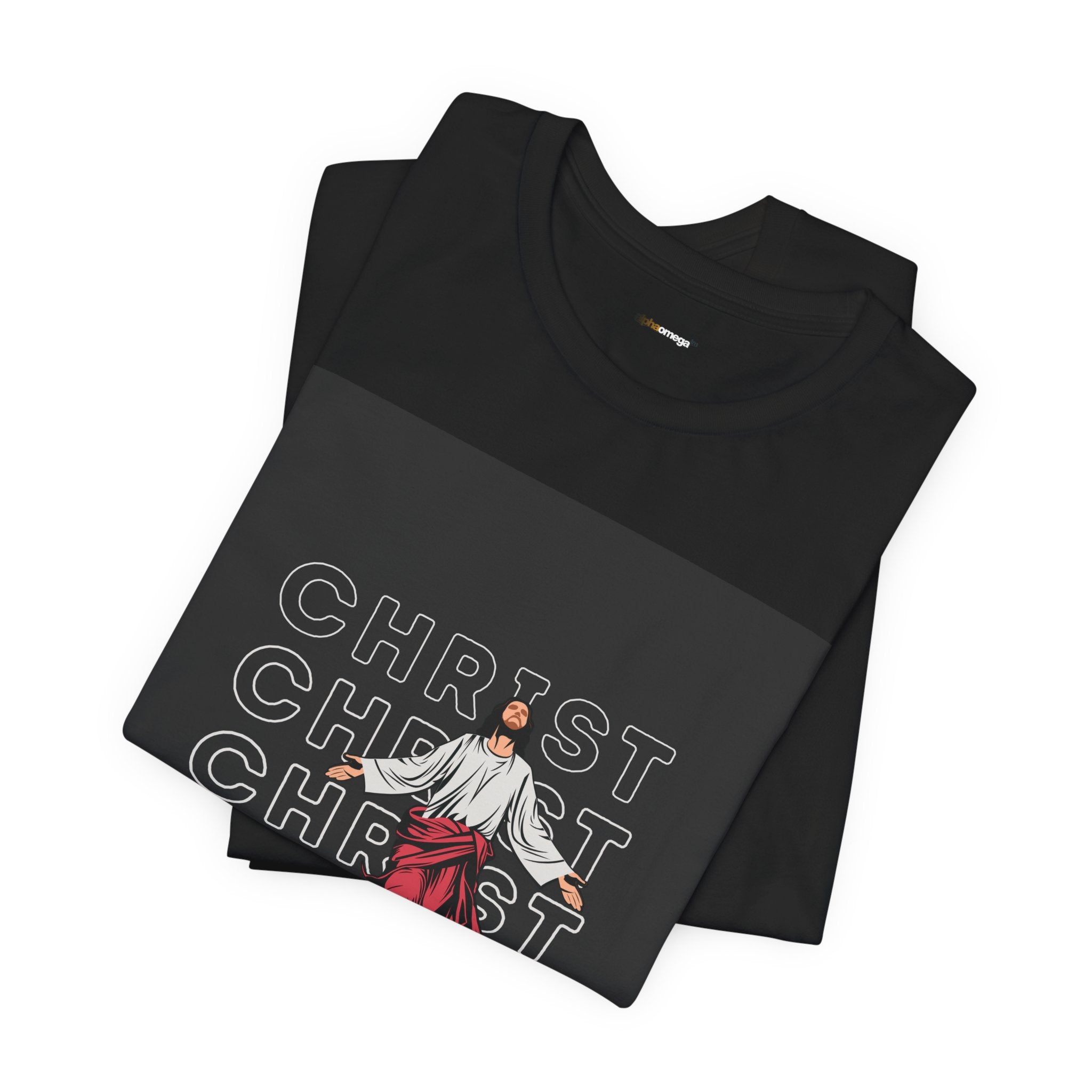 Christ - Jesus over everything Tee — Positive Message Graphic T-Shirt