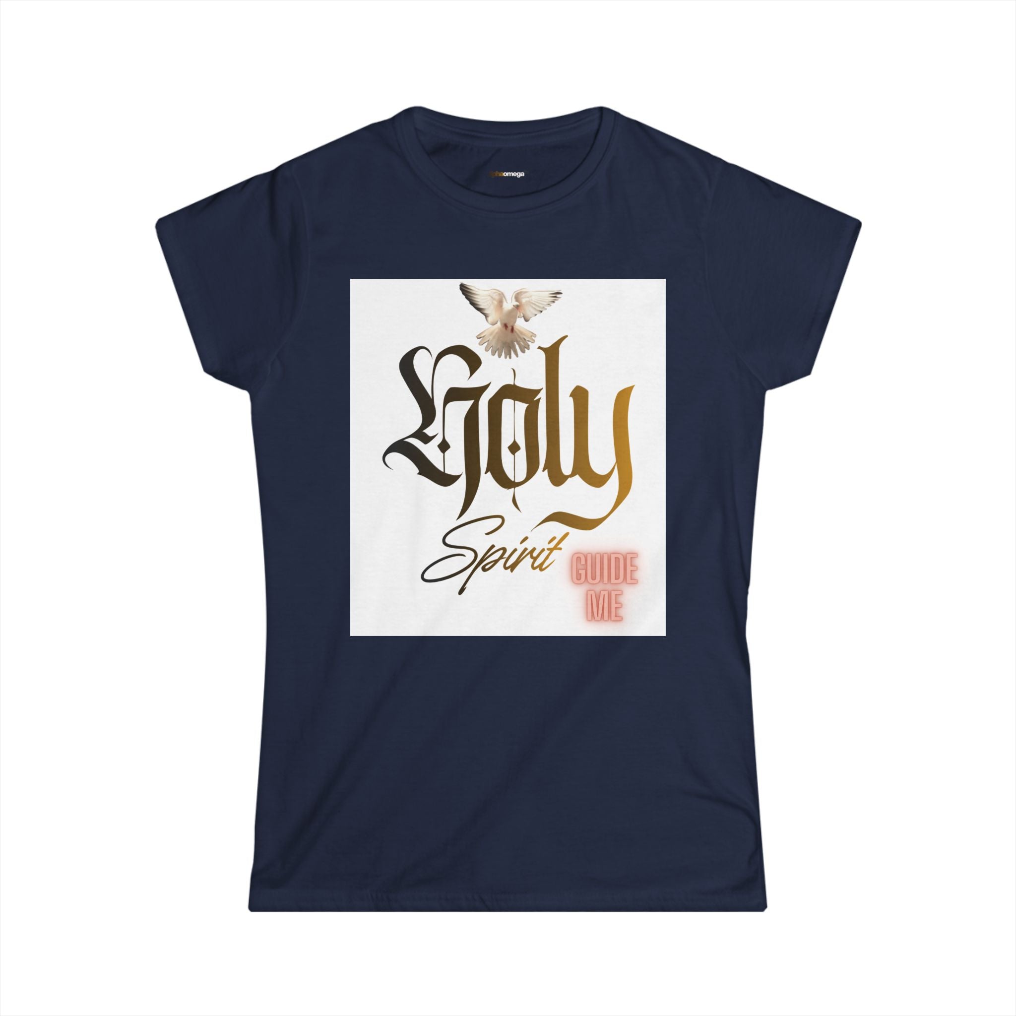 Holy Spirit Guide me Girl Floral Tee - Women's Inspirational Christian Shirt (Copy)