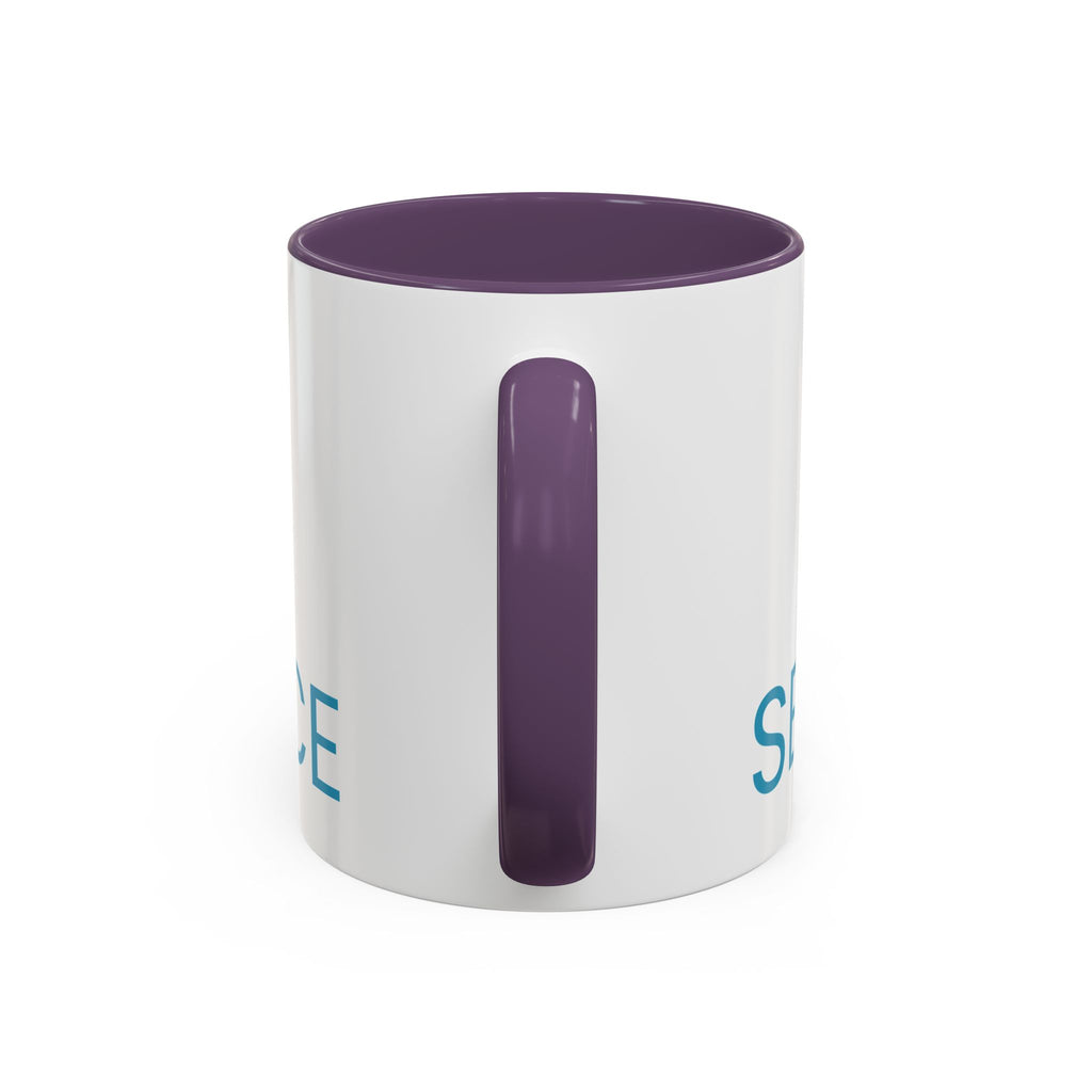It's a Good Day for Seeking Peace Coffee Mug — Inspirational Accent Mug