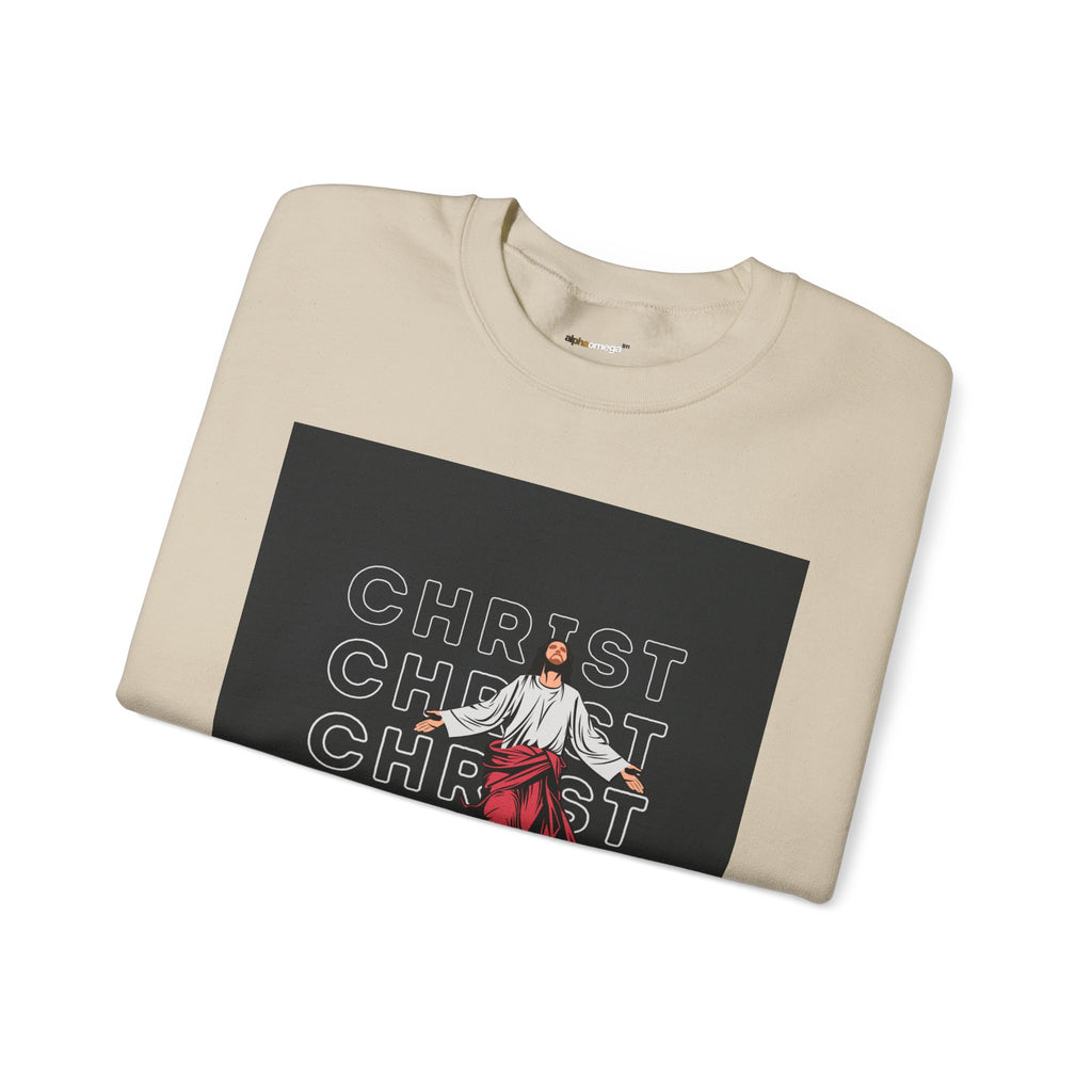 Christ - Jesus over everything Sweatshirt — Pastel Self-Care Crewneck