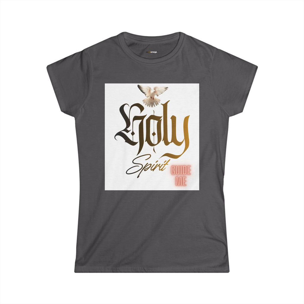 Holy Spirit Guide me Girl Floral Tee - Women's Inspirational Christian Shirt (Copy)