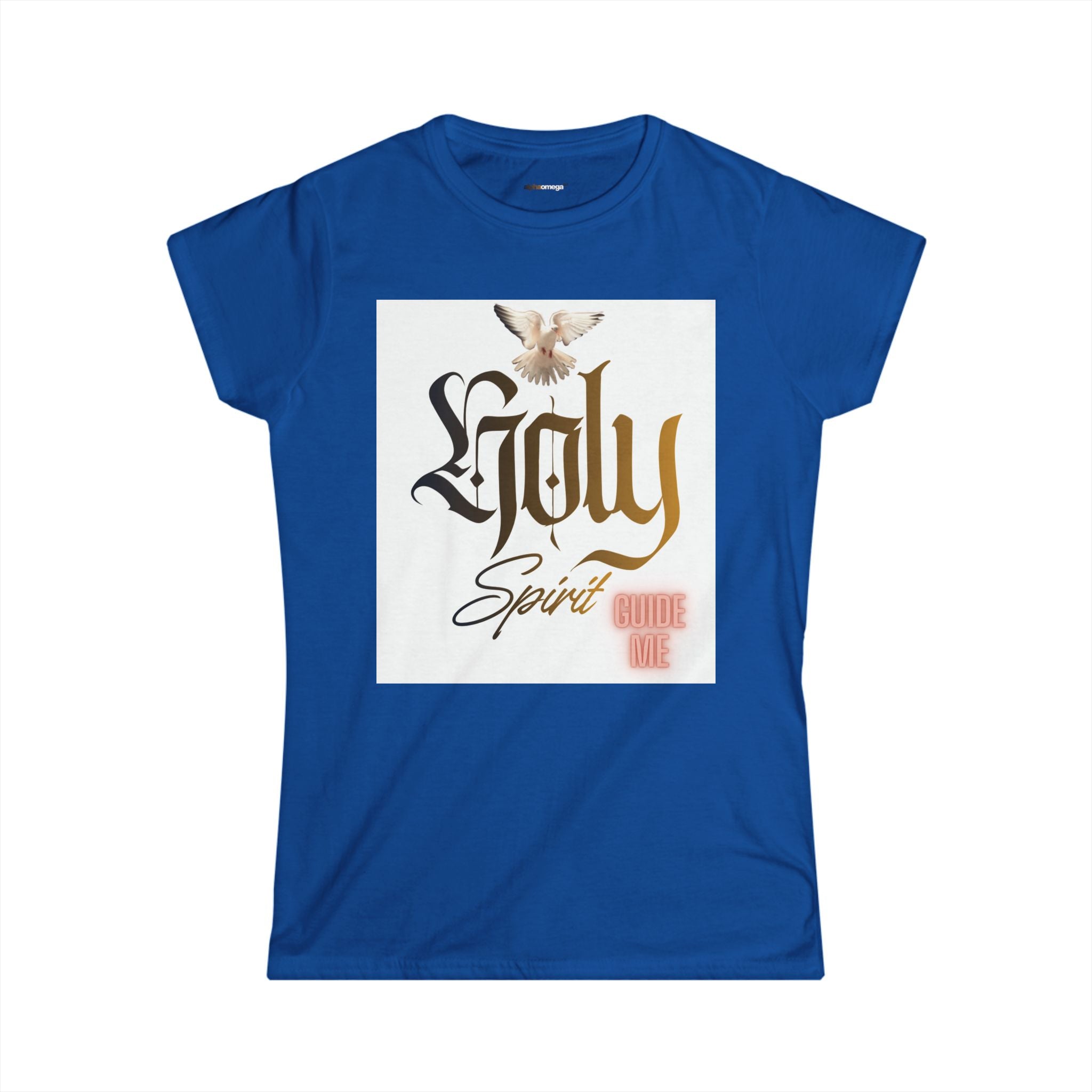 Holy Spirit Guide me Girl Floral Tee - Women's Inspirational Christian Shirt (Copy)