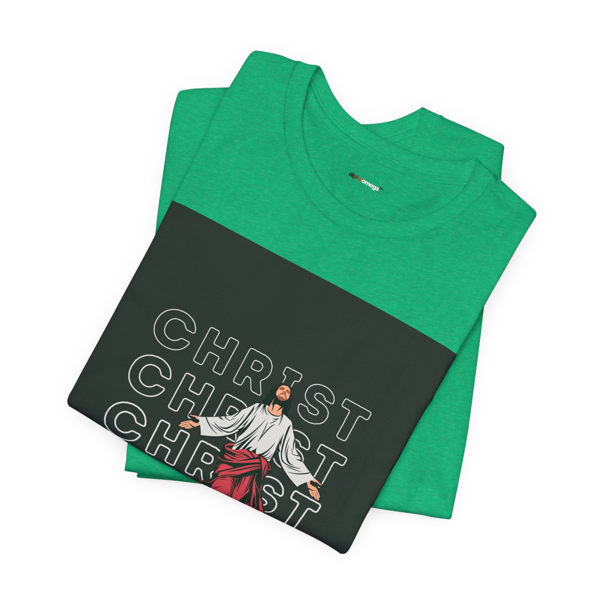 Christ - Jesus over everything Tee — Positive Message Graphic T-Shirt