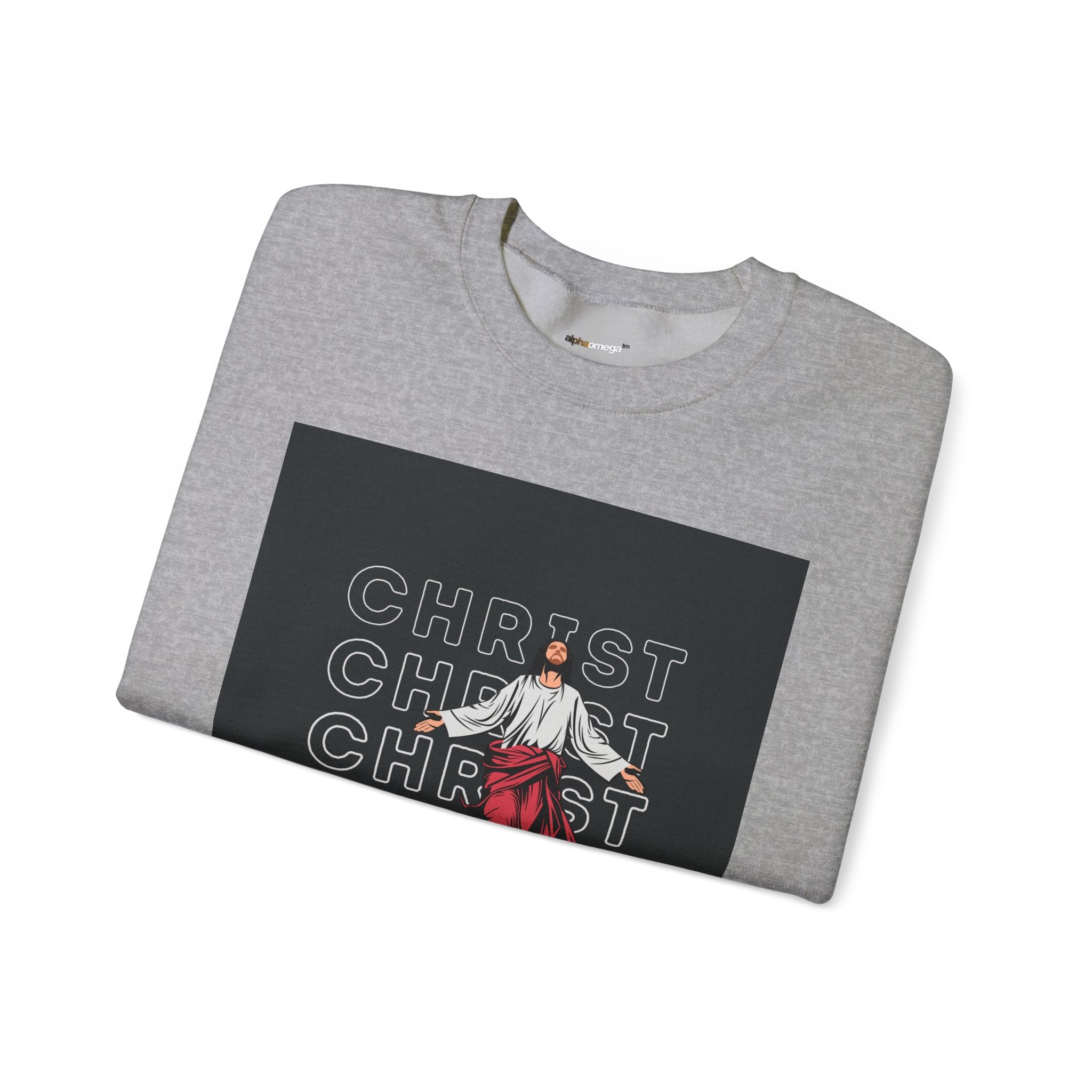 Christ - Jesus over everything Sweatshirt — Pastel Self-Care Crewneck